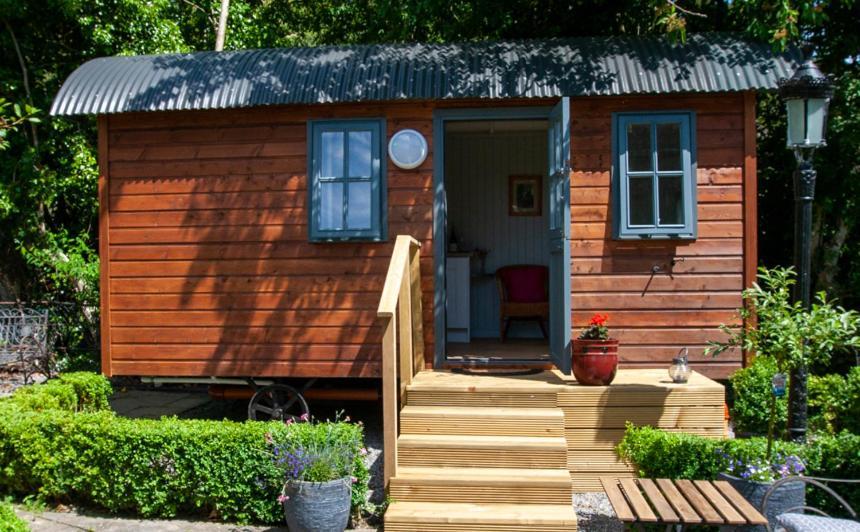 Hawthorn Hut Kilkenny Glamping At Jenkinstown House Hotel Jenkinstown Park Exterior photo
